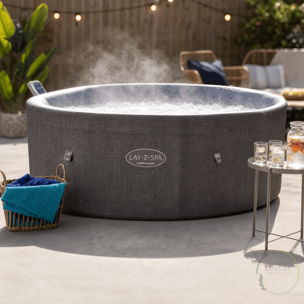 Lay-Z-Spa Copenhagen: The Hot Tub Built for 7