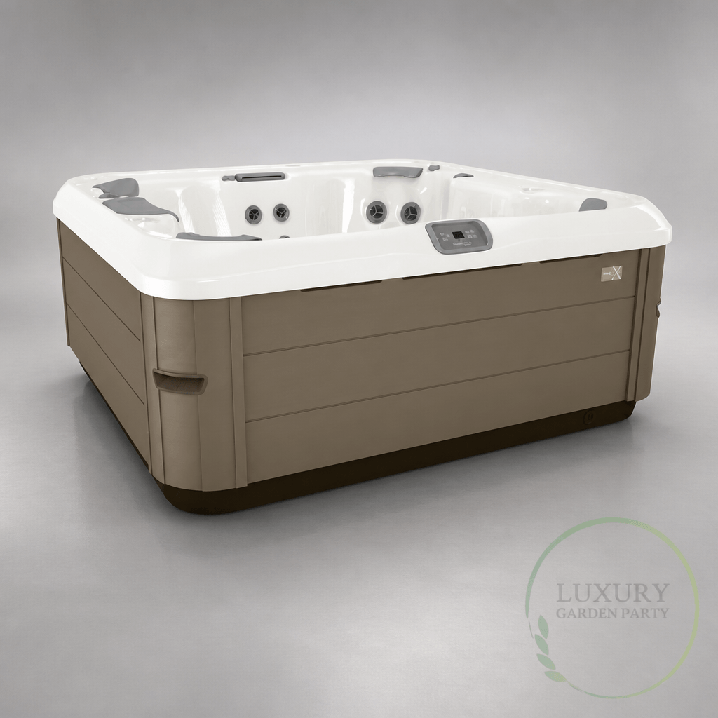 What is the best 8 person hot tub for a UK garden?