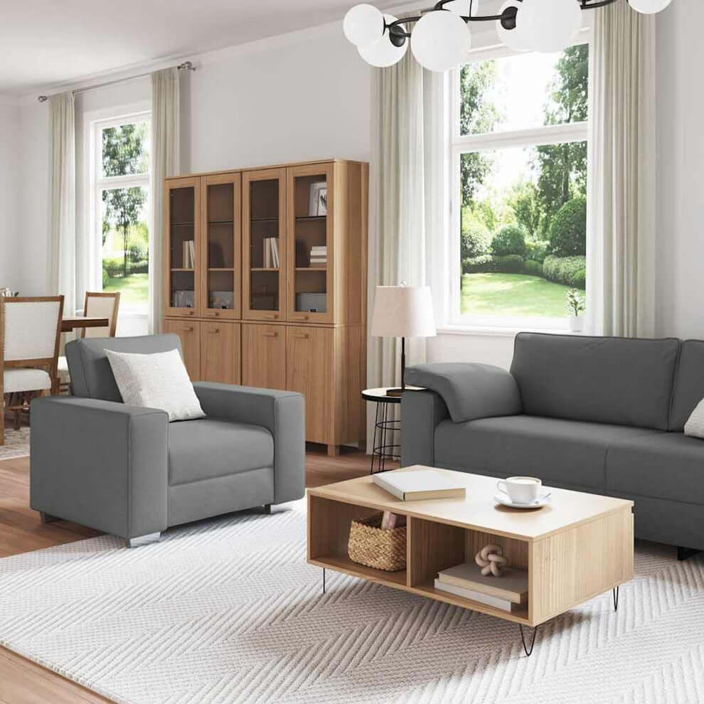 The Ultimate 6-Seater Grey Sofa for Indoor & Out